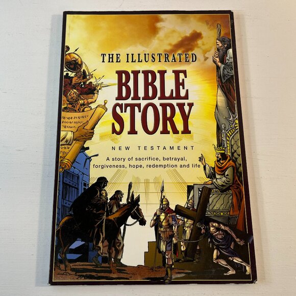 The Illustrated Bible Story New Testament Graphic Novel - Excellent condition! - Picture 1 of 4